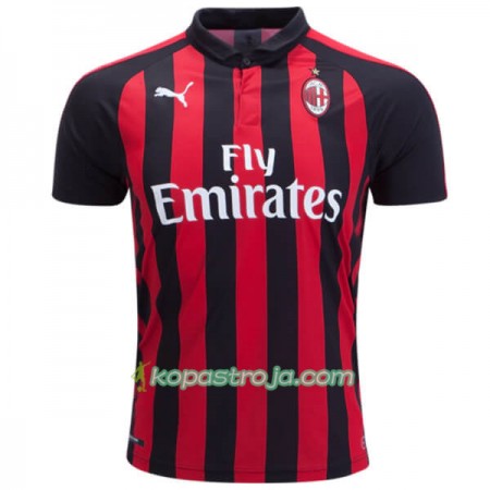 Billiga Fotbollströjor AC Milan Hemma tröja 2018/19 Kortärmad
